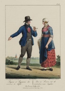 Rijnlandse boer en boerin, 1829